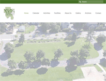 Tablet Screenshot of myvillagegreen.org